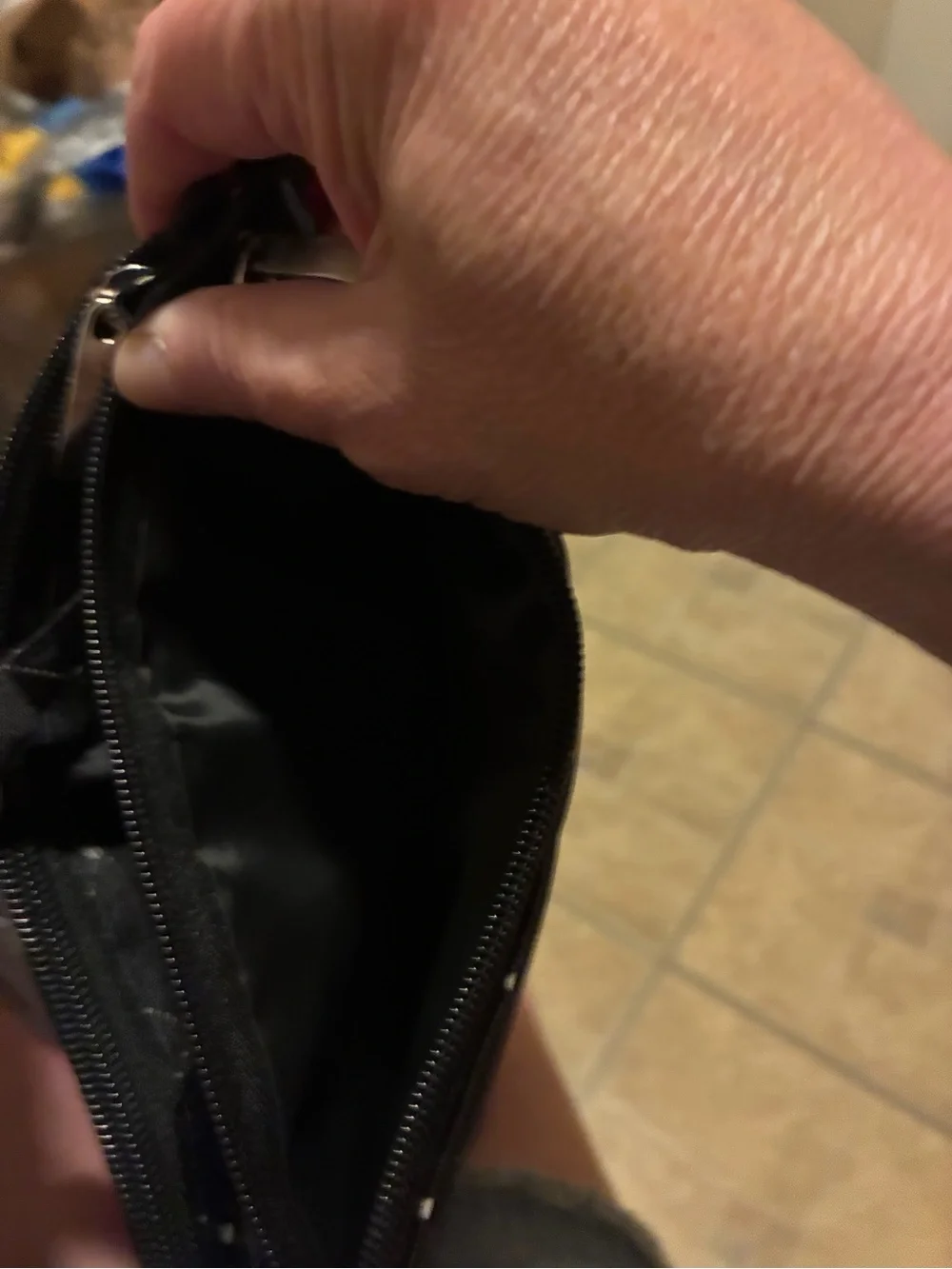 Periea Black Quilted Purse Organizer Insert - Picture 3 of 8